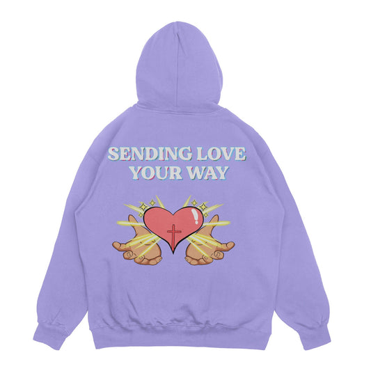 Sending Love Your Way Hoodies